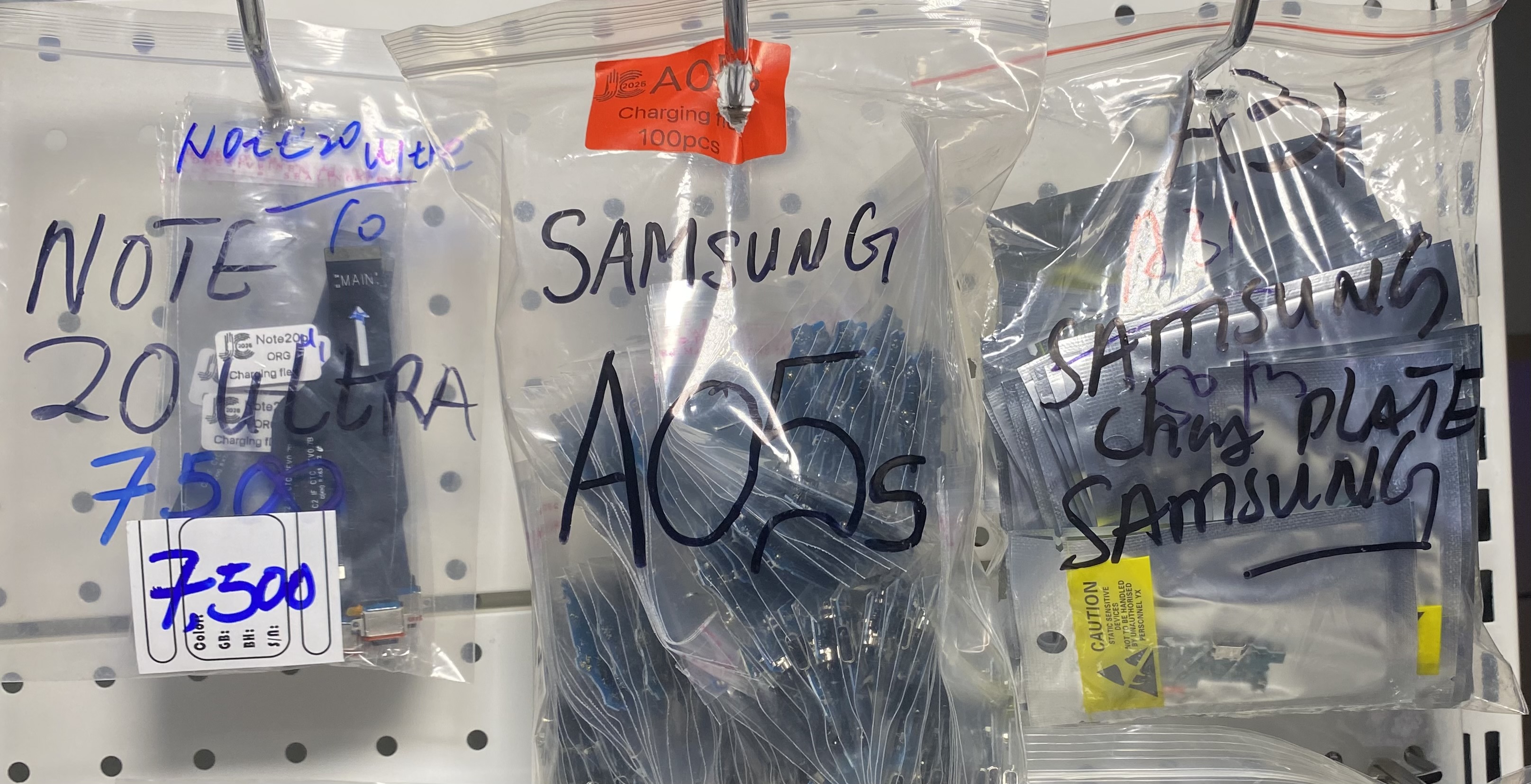 Charging Panel, Face ID, Fold Battery &amp; Battery repair Tag